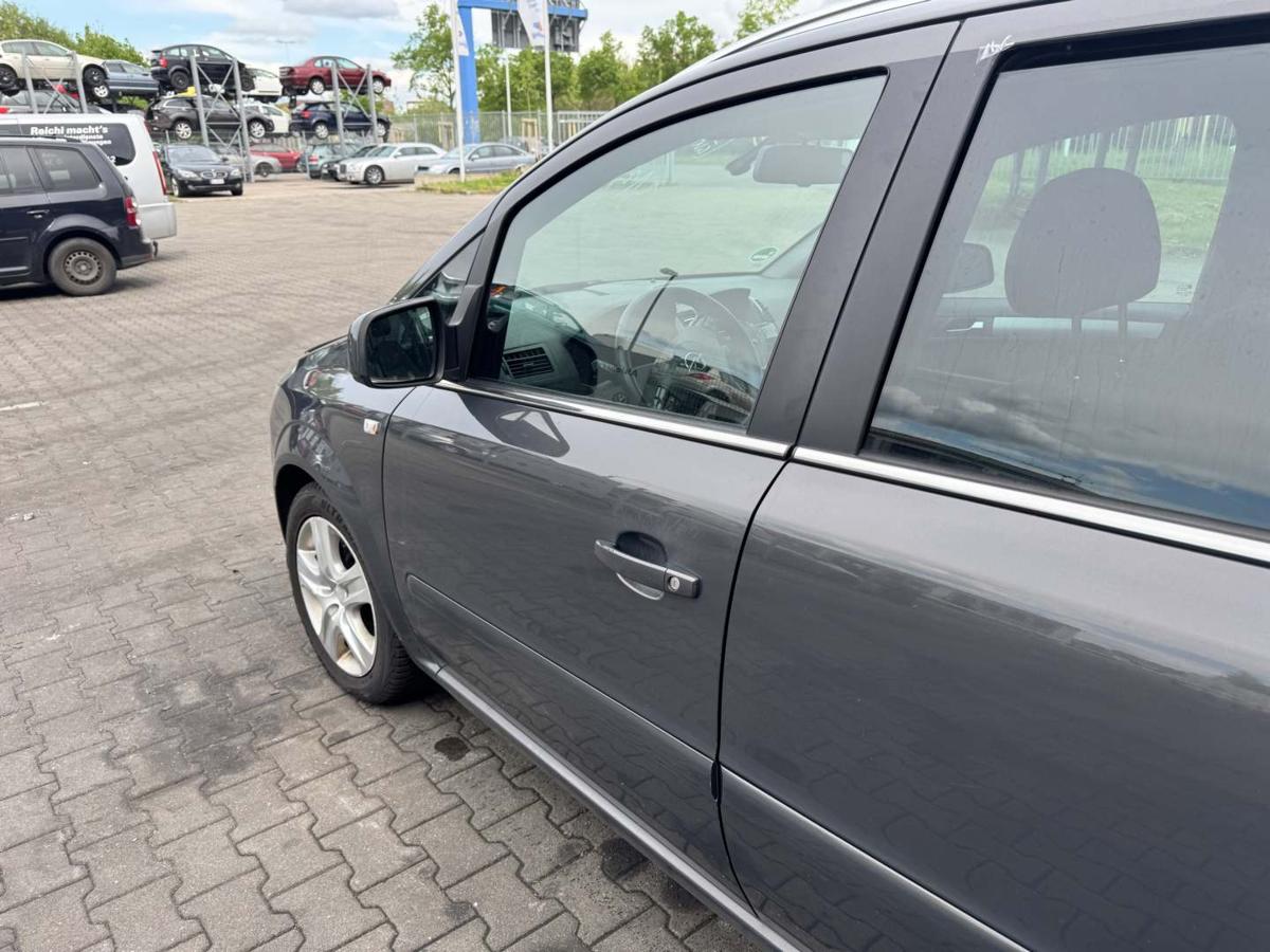 Opel Zafira B original T&uuml;r vorn links Z190 Phantom Grey Rohbau Bj.2012